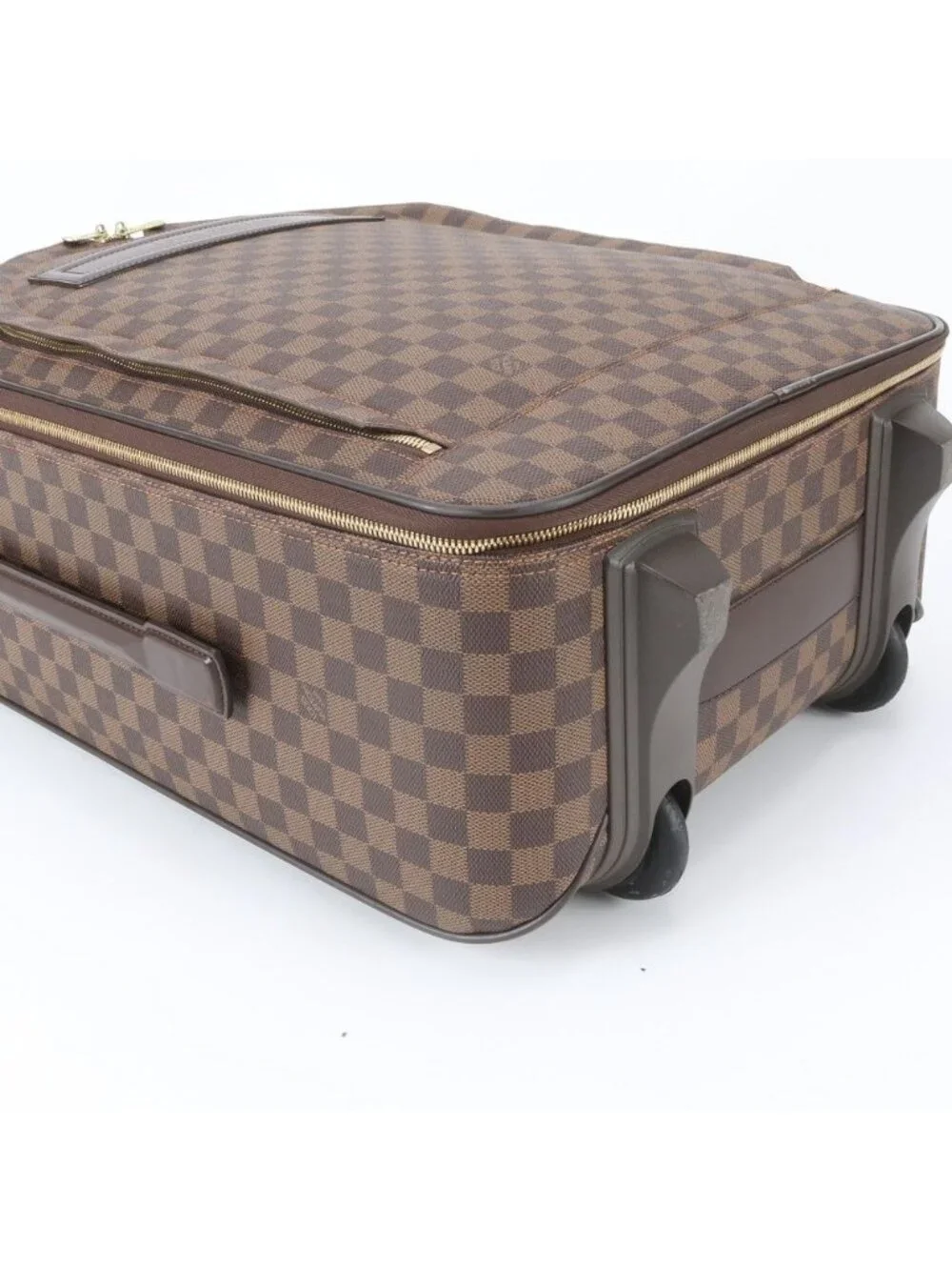 Louis Vuitton Damier Pegase 55 Leather Suitcase Carry Case Bag
